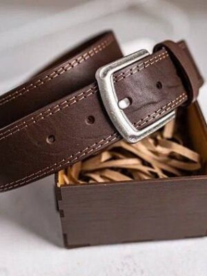 Premium Leather Belt (brown)